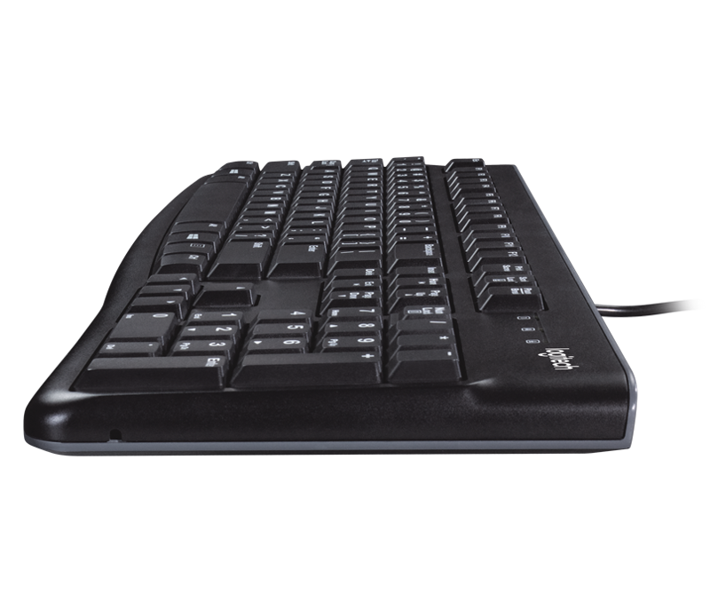 Logitech MK120 Wired Mouse and Keyboard ARA Combo _( Black )