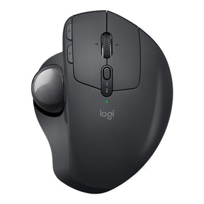 Logitech MX ERGO wireless trackball mouse – front view