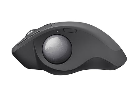 Logitech MX ERGO wireless trackball – ergonomic hand position