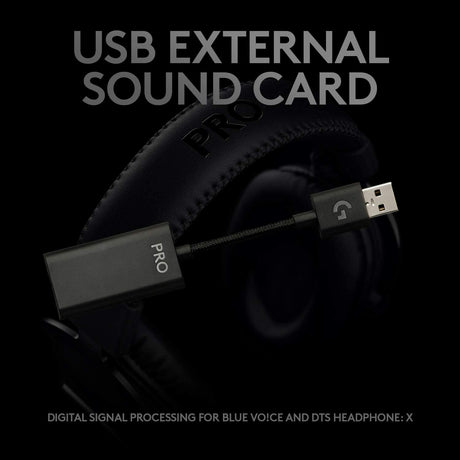 Logitech G Pro X gaming headset – aluminum fork frame