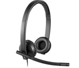 Logitech H570e Wired Headset, Stereo Headphones with Noise-Cancelling Microphone