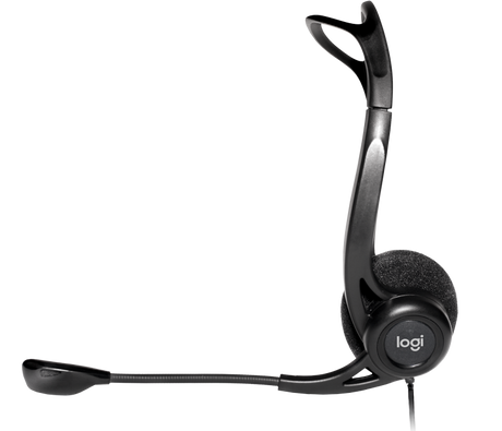 Logitech H960 USB PC headset – inline volume control