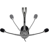 Logitech H111 Stereo Headset with Microphone - Black - DokanTech #