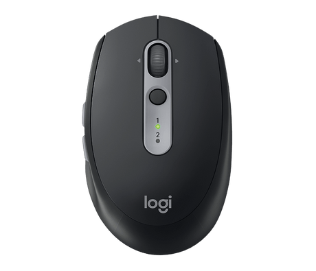 Logitech M590 silent wireless mouse – side profile
