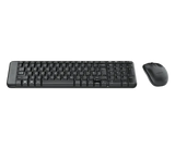 Logitech Mk220  Wireless Keyboard and Mouse Combo  _  Black