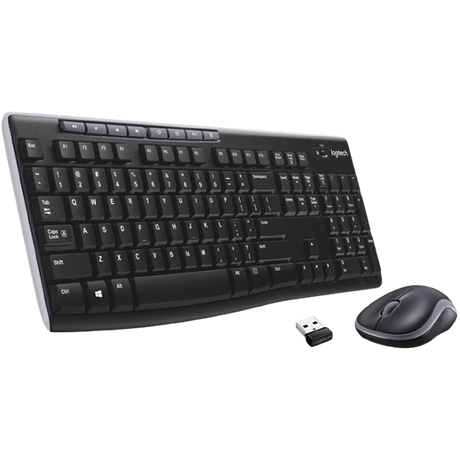Logitech MK270 Wireless Keyboard and Mouse ARA - DokanTech #