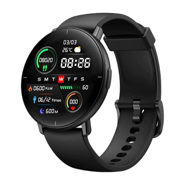 Mibro Lite 1.3 AMOLED smartwatch – front view