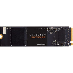WD Black SN750 SE NVMe SSD 250GB Gen4 – front view