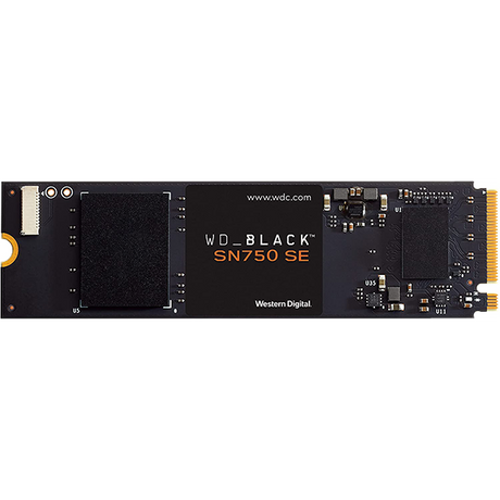 WD Black SN750 SE NVMe SSD 250GB Gen4 – front view