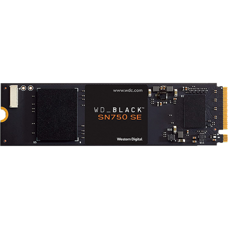 WD Black SN850 NVMe SSD 1TB Gen4 – front view