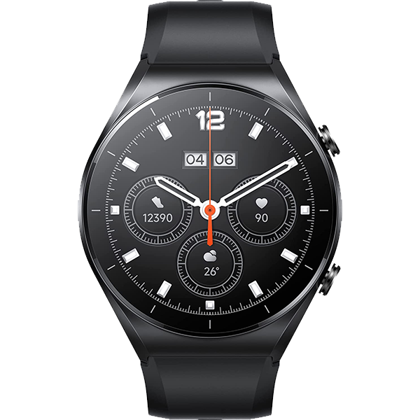 Xiaomi Watch S1 Black- 1.43 Inch Touch Screen AMOLED HD Display