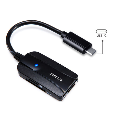 Saicoo USB-C 4-Slot Card Reader