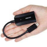 قارئ بطاقات Saicoo USB-C ذو 4 فتحات
