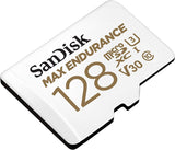 Sandisk Max Endurance 100/40 MB/s 15,000H Micro SDXC Card with Adapter