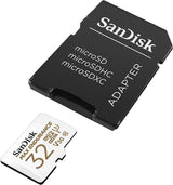 بطاقة Sandisk Max Endurance بسرعة 100/40 ميجابايت/ثانية وسرعة 15000 ساعة مع محول Micro SDXC