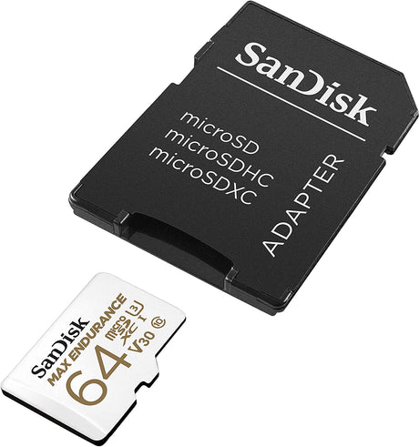 SanDisk Max Endurance microSD – with SD adapter