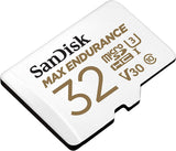 SanDisk Max Endurance 100/40 MB/s 15,000H Micro SDXC Card with Adapter - DokanTech #