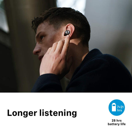 Sennheiser MTW2 earbuds – wearing lifestyle