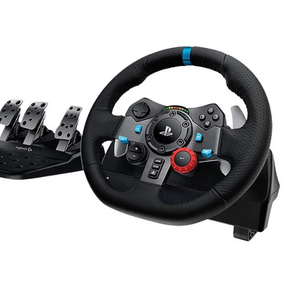 Logitech G29 Driving Force racing wheel front view