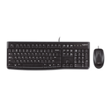 Logitech MK120 Wired Mouse and Keyboard ARA Combo _( Black )