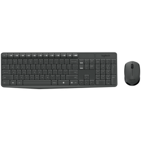 Logitech MK235 wireless keyboard and mouse combo Arabic – front view