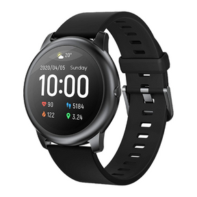 Haylou Solar LS05 smartwatch – front view black