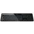 Logitech K750 solar wireless keyboard – front view ultra-slim