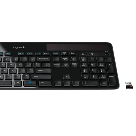 Logitech K750 solar keyboard – solar panel cells