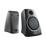 Logitech Z130 STEREO SPEAKERS WITH STRONG BASS, 10W Peak/5W RMS power.