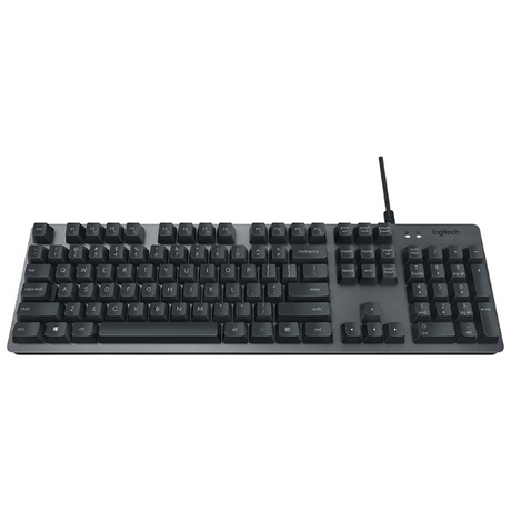Logitech K840 Romer-G mechanical keyboard – front view