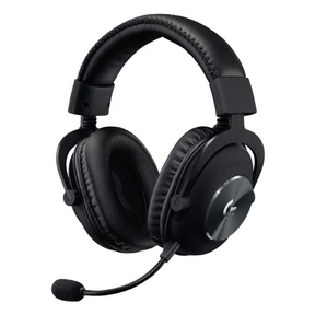 Logitech G Pro wired gaming headset – front view black
