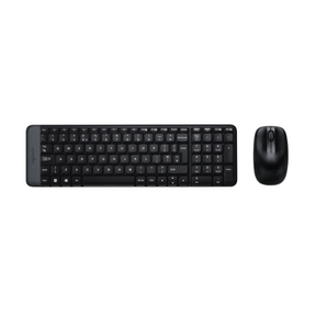 Logitech Mk220  Wireless Keyboard and Mouse Combo  _  Black - DokanTech #