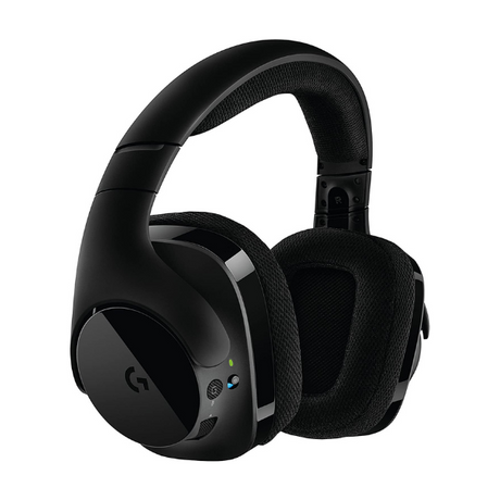 Logitech G533 DTS 7.1 wireless gaming headset – front view