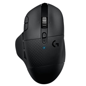 Logitech G604 Lightspeed wireless gaming mouse – front view
